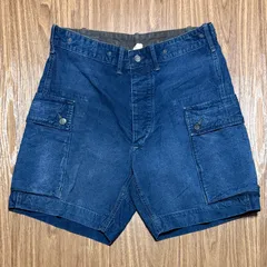 RRL 13スター デニム ミリタリーカーゴショーツインディゴ 30のサムネイル