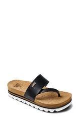 リーフ レディース シューズ サンダル プラットフォーム Reef Sol Hi Platform Sandal Black Tan ブラックのサムネイル