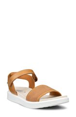 エコー レディース シューズ サンダル ECCO Softwo Strap Sandal Cashmere Lion