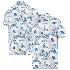 レインスプーナー メンズ トップス ポロシャツ Mens Reyn Spooner White Kentucky Wildcats Performance Polo White ホワイトのサムネイル