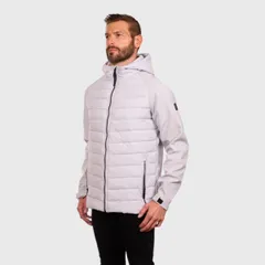 ペリーエリス メンズ アウター ジャケット・ブルゾン Perry Ellis Tech Stretch Softshell Jacket Silver シルバーのサムネイル