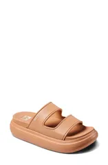 リーフ レディース シューズ サンダル プラットフォーム Reef Bondi Waterproof Platform Slide Sandal Naturalのサムネイル