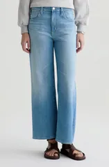 エージー レディース ボトムス デニムパンツ ワイドレッグ アンクル ジーンズ AG Saige Ankle Wide Leg Jeans Expeditionのサムネイル