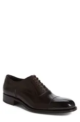 トム・フォード メンズ シューズ オックスフォード キャップ TOM FORD Gianni Cap Toe Oxford Ebonyのサムネイル