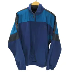セルジオタッキーニ SERGIO TACCHINI 80S MADE IN ITALY Truck Jacket イタリア製 ロゴ刺繍 ショルダーライン スイッチング トラック ジャケット ブルゾン メンズ EUR：48 のサムネイル