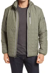 カッターアンドバック メンズ アウター ジャケット・ブルゾン Cutter Buck Rainier PrimaLoft Full Zip Jacket Poplar Melangeのサムネイル