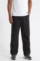 スノーピーク メンズ ボトムス カジュアルパンツ Snow Peak Takibi Herringbone Pants Black ブラックのサムネイル