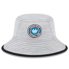 뉴 엘라 남성 액세서리 모자 Mens New Era Gray Charlotte FC Game Bucket Hat Gray 회색