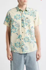 リップカール メンズ トップス シャツ Rip Curl Sessionshort Sleeve ButtonUp Shirt Sunlightのサムネイル