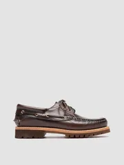 オフィチーネクリエイティブ メンズ シューズ レザー Officine Creative Heritage Flexi 001 Leather Boat Shoes Brown ブラウンのサムネイル
