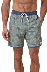 TravisMathew Men's Swimwear Half Pants/Shorts TravisMathew Ocean Opulence Board Shorts Sea Spray