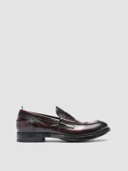 オフィチーネクリエイティブ メンズ シューズ オックスフォード レザー ローファー Officine Creative Balance 011 Leather Penny Loafers Burgunのサムネイル