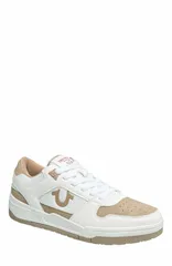 トゥルーレリジョン メンズ シューズ スニーカー True Religion Travis Court Sneaker WhiteTan ホワイトのサムネイル