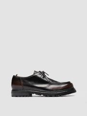 オフィチーネクリエイティブ メンズ シューズ ダービー レザー Officine Creative Volcov 009 Leather Derby Shoes Green グリーン