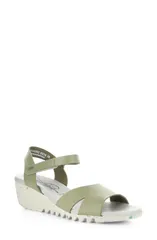 フライロンドン レディース シューズ サンダル アンクル Fly London Ollankle Strap Wedge Sandal Smogのサムネイル