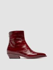 オフィチーネクリエイティブ レディース シューズ ブーツ・レインブーツ アンクル レザー Officine Creative Noelie DD 109 Leather Ankle Boots Burのサムネイル