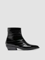 オフィチーネクリエイティブ レディース シューズ ブーツ・レインブーツ アンクル レザー Officine Creative Noelie DD 109 Leather Ankle Boots Blaのサムネイル