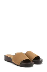 マンゴ レディース シューズ サンダル MANGO Slide Sandal Sand サンドのサムネイル