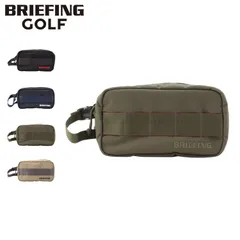 ブリーフィング ゴルフ BRIEFING GOLF ポーチ 小物入れ メンズ レディース 撥水 耐久 耐摩耗 軽量 2層 DOUBLE ZIP POUCH STD BRG253G24のサムネイル