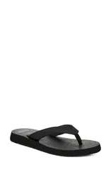 サヌーク レディース シューズ サンダル Sanuk Yoga Mat II Flip Flop Ebonyのサムネイル