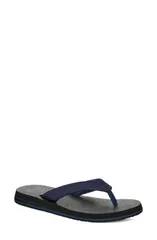 サヌーク レディース シューズ サンダル Sanuk Yoga Mat II Flip Flop Navy ネイビーのサムネイル