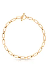 エティカ レディース アクセサリー ネックレス・チョーカー レース Ettika Rectangular Chainecklace Gold ゴールドのサムネイル