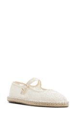 アルド レディース シューズ パンプス メッシュ ALDO Alissie Mesh Ballet Flat White Bone ホワイト