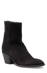 オフィチーネクリエイティブ レディース シューズ ブーツ・レインブーツ スエード Officine Creative Sydne 010 Suede Pointed Toe Bootie Blackのサムネイル