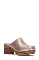 フライ レディース シューズ サンダル レザー Frye Campus Leather Clog Rose Gold ゴールドのサムネイル