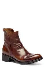 オフィチーネクリエイティブ レディース シューズ ブーツ・レインブーツ レザー Officine Creative Lis 001 Leather Zipped Boot Brown ブラウンのサムネイル