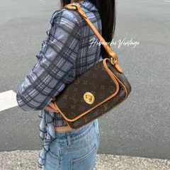 【中古】Louis Vuitton ルイヴィトン ティカルPM M40078 ショルダーバッグ モノグラムキャンバス レザー ブラウン 金具ゴールド SR0036 ヴィンテージ レディース HIBUOCHI VINTAGE hboc260529a09のサムネイル