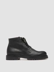 オフィチーネクリエイティブ メンズ シューズ ブーツ・レインブーツ レザー Officine Creative Boss 011 Leather Boots Black ブラック