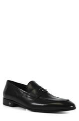 ジョン リッチモンド メンズ シューズ ローファー ロゴ JOHN RICHMOND Logo Embossed Loafer Black ブラック