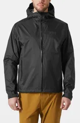 ヘリーハンセン メンズ アウター パーカー・スウェット フーデッドジャケット Helly Hansen Loke Terra Waterproof Hooded Jacket 990 Black ブラのサムネイル