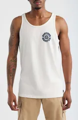 リップカール メンズ トップス シャツ コットン グラフィック Rip Curl Pacific Rinse Cotton Graphic Tank Boneのサムネイル