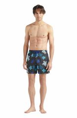 Vilebrequin Men's Multicolor Tortues Ultralight and Packable Swim Shorts