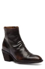 オフィチーネクリエイティブ レディース シューズ ブーツ・レインブーツ レザー Officine Creative Sydne 008 Leather PointedToe Bootie Dark B