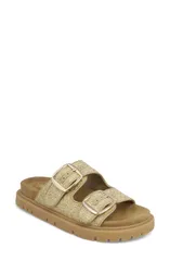 ミア レディース シューズ サンダル プラットフォーム MIA Monica Platform Slide Sandal Naturalのサムネイル