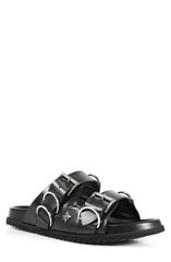 ジョン リッチモンド メンズ シューズ サンダル JOHN RICHMOND TwoStrap Sandal Black ブラック