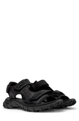 カンペール メンズ シューズ サンダル Camper Driftrail Sandal Black Black ブラックのサムネイル