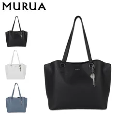 MURUA ムルーア トートバッグ レディース A4サイズ対応 合皮 チャーム CHARM MR-B1226のサムネイル