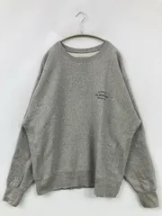 QUIKSILVER クイックシルバー スウェット L グレー コットン 無地 ブランドロゴ 刺繍 バックプリント 長袖 メンズのサムネイル