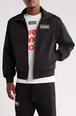 プレジャーズ メンズ アウター ジャケット・ブルゾン PLEASURES x Oasis Forever Track Jacket Black ブラックのサムネイル