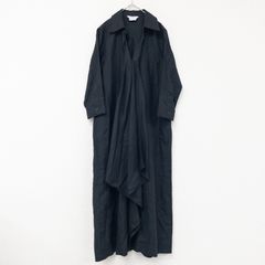JUN MIKAMI ジュンミカミ ナイロンツイル チャイナローブ ワンピース