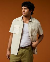 限定コラボ！sacai×LACOSTE再構築半袖ポロシャツ2/別注サカイホワイト