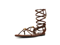 マーク・フィッシャー レディース シューズ サンダル Marc Fisher LTD Ellan Dark Brown Suede ブラウンのサムネイル