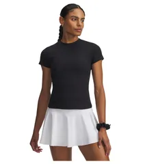 アンダーアーマー レディース トップス シャツ Under Armour Motion Fitted Short Sleeve TShirt BlackJet Gray ブラックのサムネイル