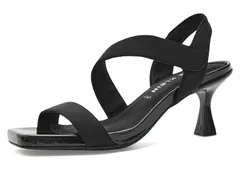 アンクライン レディース シューズ ブーツ・レインブーツ Anne Klein Justin Black Stretch ブラックのサムネイル