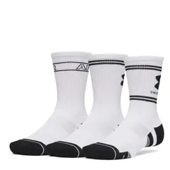 アンダーアーマー メンズ アンダーウェア 靴下 Under Armour UA Performance Tech 3p 63 White Black ホワイトのサムネイル