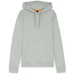 ボス メンズ アウター ニット・セーター パーカー Boss Mens BOSS ORANGE Wetalk Premium Hoodie Comfort and Style Silver シルバーのサムネイル